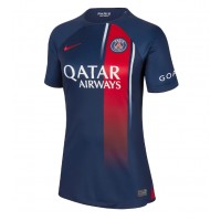 Camisa de time de futebol Paris Saint-Germain Ousmane Dembele #10 Replicas 1º Equipamento Feminina 2023-24 Manga Curta